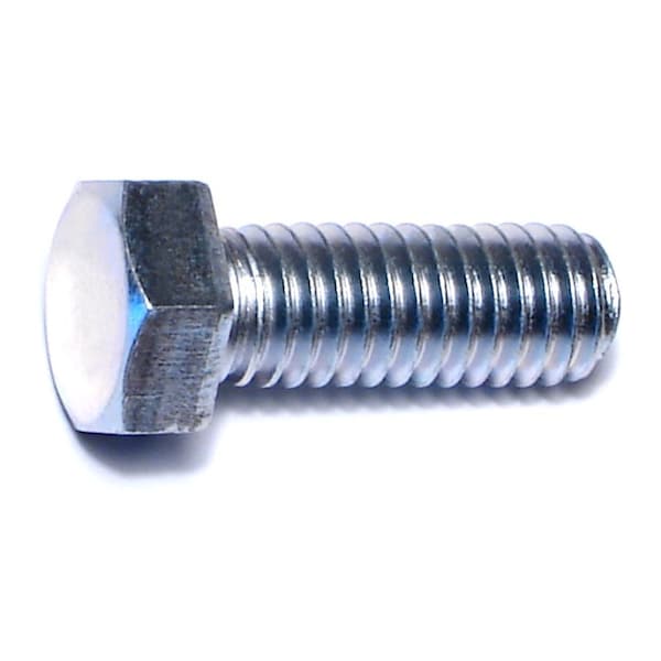 Midwest Fastener 3/8"-16 Hex Head Tap Bolt, Zinc Plated Steel, 1 in L, 100 PK 01000 - main